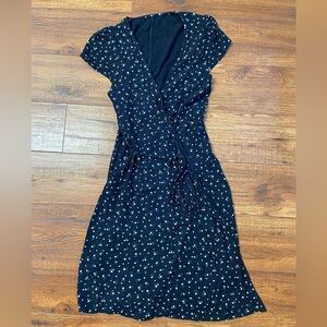 Brandy Melville Robbie wrap dress one size ditsy floral